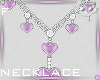 Necklace Purple F9a Ⓚ