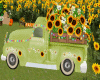 S! Fall Sunflower Truck