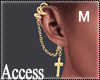 A. Gold Ear Piercings M