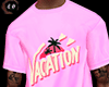 Pink Vaccation Tee