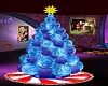 Blu Buble Christmas Tree