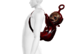 Chrome teletubby bag