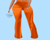 Orange Satin Pants!