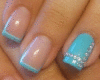 Blue Nails