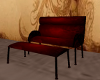 Blood Red cuddle 3 chair