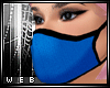 |W| Blue Knit Mask F