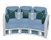 Blue Wedding Seat