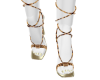 GOLD SHOES