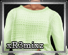 Knotted Sweater Green