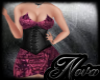 P/B Floral Gothic Corset