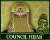 Council Hijab Gold