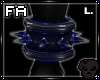 (FA)SpikedAnkleL Blue
