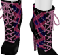 Pink Plaid Bootz