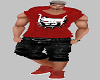 Bulldog Red Outfit
