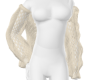 [MM] Cream Crochet Cardi