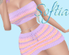Knit dress Lilac
