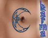 NavelTattoo-TribalMoon-M