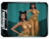 Ida Gold Silk Outfit