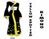 Yellow Spotted Kimono