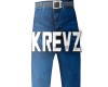 K. Blue Jeans.