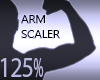 Arm Size Scaler 125%