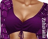 𝓩- Lia Purple Blouse