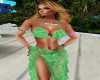 green bikini