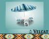 V:Royalle Umbrella Table