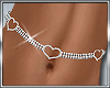 B*Silver Heart Belly Cha