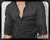 Cz🥼Button shirt Blk