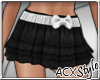 !ACX!Pretty Skirt TieWht