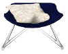 Blue n White Chair