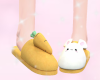 ! Carrot slippers