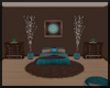 Calm Rainy Day Bed Room