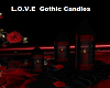 L.O.V.E Goth Candles