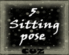 [CUZ]5 Sitting Poses
