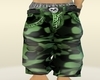 DarkGree Camo Baggy Pant
