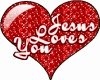 Jesus Loves You *glitter