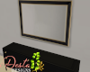 ID: Noir dresser mirror