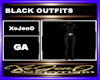 BLACK OUTFITS