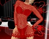 (k) lil red mesh dress