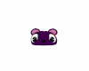 et purple beanie