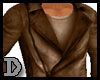 !D Brown Jacket leather