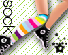 [ONE Rainbow sock]