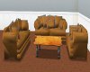 Suede Couch Set