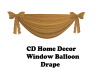 CD HomeDecor WindowDrape