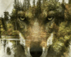 Forest Wolf Cutout