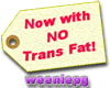 No Trans Fat -stkr