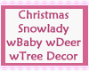 Snowlady Baby Deer Tree