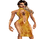 Sexy Gold Dress